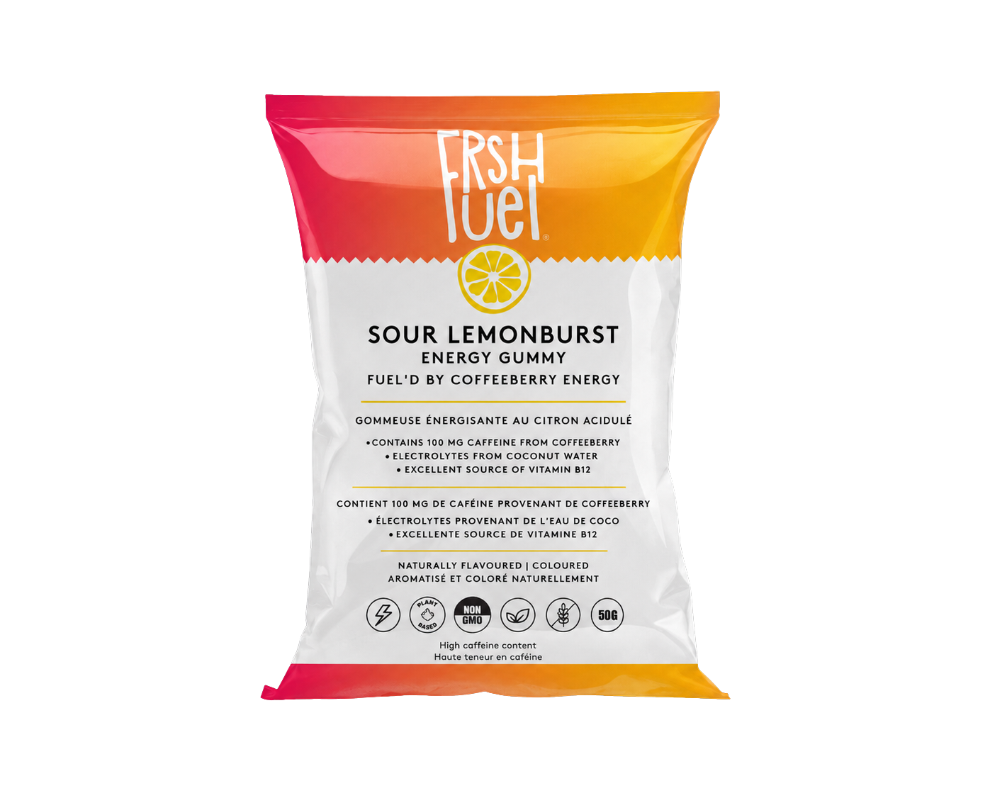 FRSHFUEL SOUR LEMONBURST™ ENERGY GUMMY